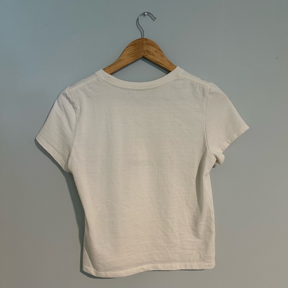 Reformation Retro Rainbow Stripe Tee - Picture 3 of 4